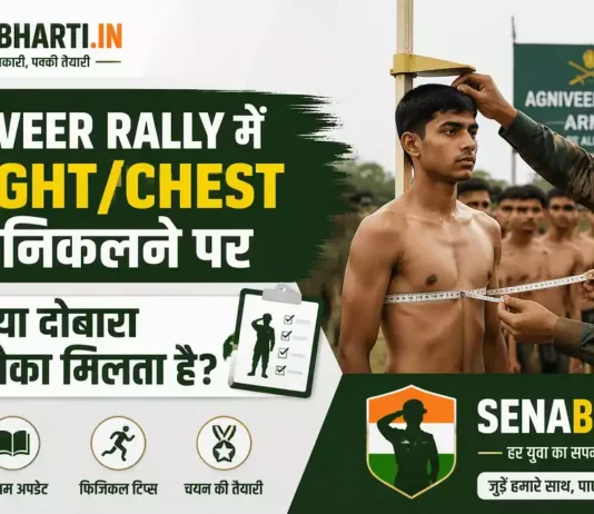 Agniveer PMT Height Chest