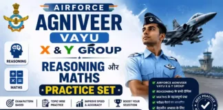 Agniveer Vayu X&Y Group Reasoning & Maths