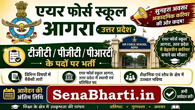 Airforce School Agra Teacher Vacancy Airforce School Agra Teacher Vacancy