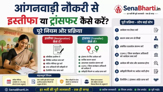 Anganwadi Resignation Process Anganwadi Transfer Rules