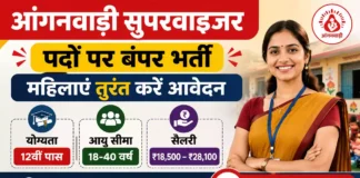Anganwadi Supervisor Bharti