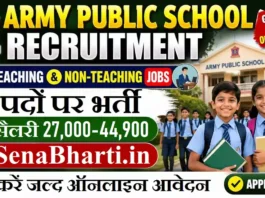 Army Goodwill School Rajouri Vacancy