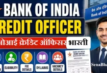 BOI Credit Officer Bharti 2026: बैंक ऑफ इंडिया में 779 पदों पर बम्पर भर्ती, ऐसे करें ऑनलाइन आवेदन BOI Credit Officer Bharti