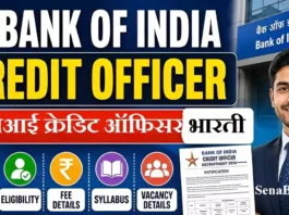 BOI Credit Officer Bharti