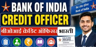 BOI Credit Officer Bharti
