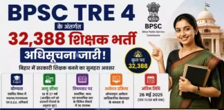 BPSC TRE 4 Vacancy
