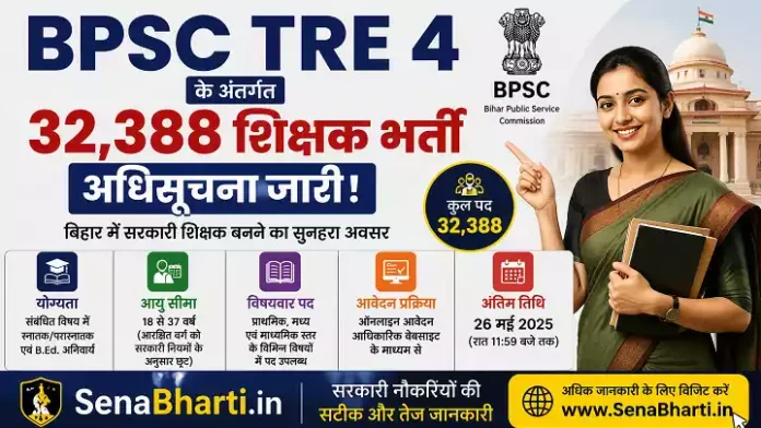 BPSC TRE 4 Vacancy