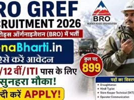 BRO GREF Recruitment