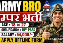 BRO Recruitment 2026: 899 पदों के लिए ऑफलाइन फॉर्म PDF डाउनलोड करें BRO Recruitment