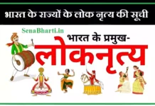 भारत के राज्यों के लोक नृत्य की सूची | Bharat ke Lok Nritya 100% marks confirmed Bharat ke Lok Nritya folk dance of india state wise भारत के प्रमुख लोक नृत्य