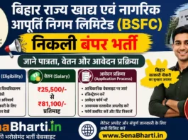 Bihar BSFC Bharti