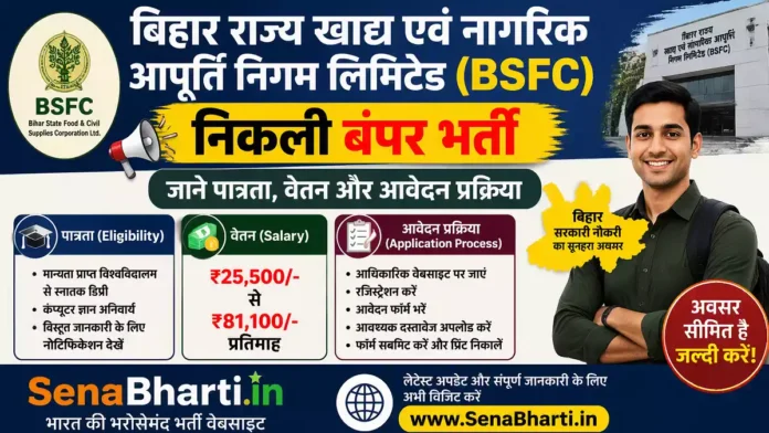 Bihar BSFC Bharti