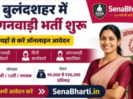 Bulandshahar Anganwadi Bharti