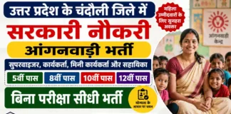 Chandauli Anganwadi Bharti