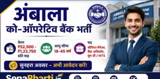 Co-Operative Bank Ambala Bharti