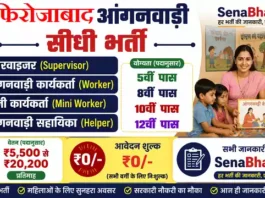 Firozabad Anganwadi Bharti