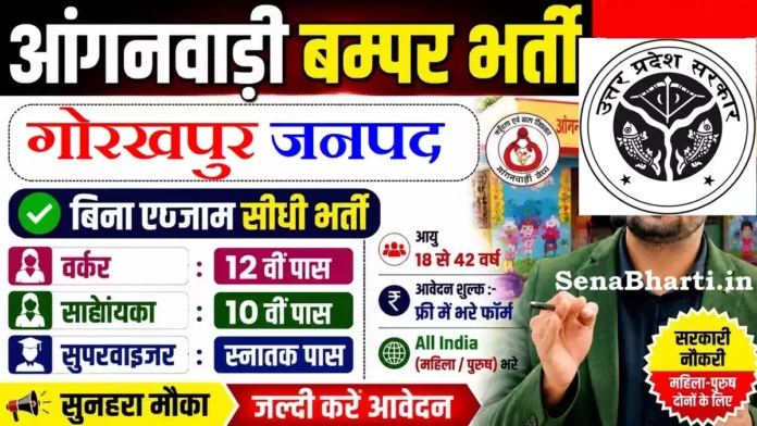 Gorakhpur Anganwadi Vacancy Gorakhpur Anganwadi Vacancy