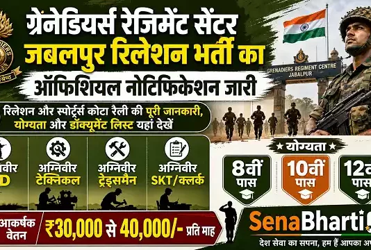 Grenadiers Regiment Centre Jabalpur Relation Bharti