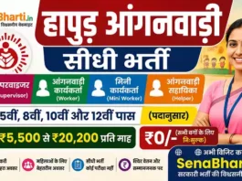 Hapur Anganwadi Bharti