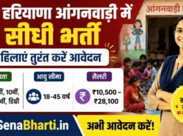 Haryana Anganwadi Bharti