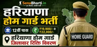 Haryana Home Guard Recruitment