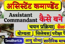 Assistant Commandant Kaise Bane? असिस्टेंट कमांडेंट कैसे बने How to Become Assistant Commandant Assistant Commandant kaise bane