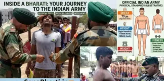 Indian Army Height Chest Weight Physical Measurement Army Bharti Selection Process