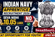 Indian Navy Apprentice Recruitment 2026: डिप्लोमा पास के लिए अग्निवीर भर्ती, यहाँ से करें ऑनलाइन अप्लाई Indian Navy Apprentice Recruitment