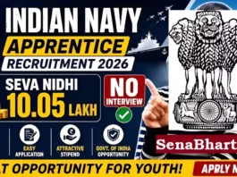 Indian Navy Apprentice Recruitment