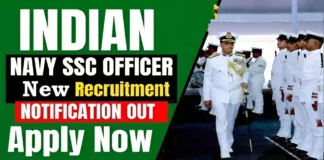 Indian Navy SSC Officer Bharti Join Indian Navy Ssc Officer Vacancy