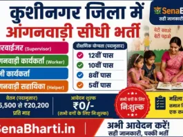 Kushinagar Anganwadi Bharti