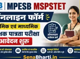 MPESB MSPSTET Online Form