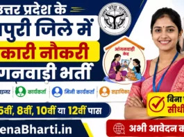 Mainpuri Anganwadi Bharti