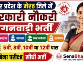 Meerut Anganwadi Bharti