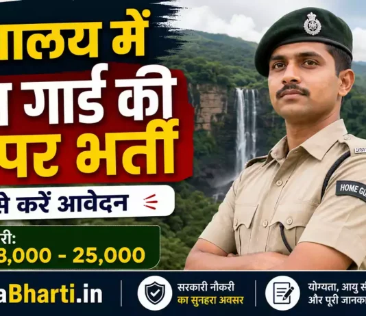 Meghalaya Home Guard Vacancy