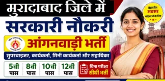 Moradabad Anganwadi Bharti