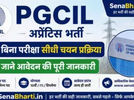 PGCIL Apprentice Bharti