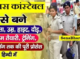 Police Kaise Bane how to become a police constable after 12th