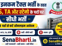 Pune Income Tax Bharti