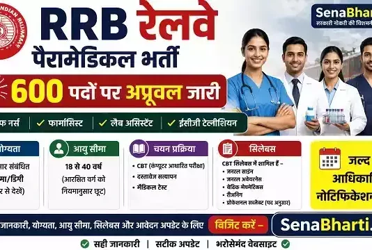 RRB Paramedical Bharti notification