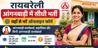 Raebareli Anganwadi Bharti