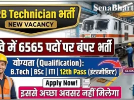 Railway RRB Technician Bharti