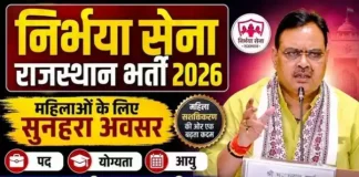 Rajasthan Nirbhaya Sena Bharti