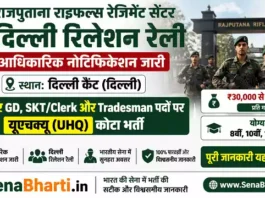Rajputana Rifles Regiment Centre Delhi Relation Rally