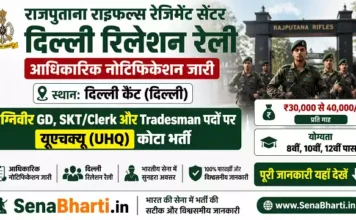 Rajputana Rifles Regiment Centre Delhi Relation Rally 2026: राज रिफ रिलेशन भर्ती, स्पोर्ट्स कोटा चार्ट आउट Rajputana Rifles Regiment Centre Delhi Relation Rally
