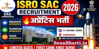 SAC ISRO Apprentice Vacancy