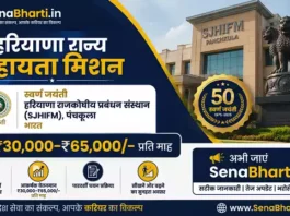 SJHIFM Haryana Bharti