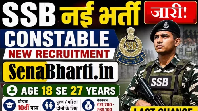 SSB CT GD Remusteration Recruitment SSB CT GD Remusteration Recruitment