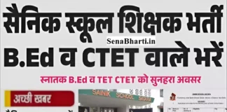 Sainik School Satara Recruitment Sainik School Satara Bharti