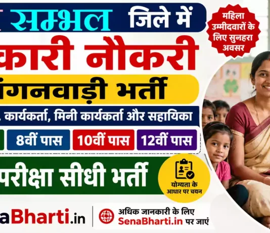 Sambhal Anganwadi Bharti